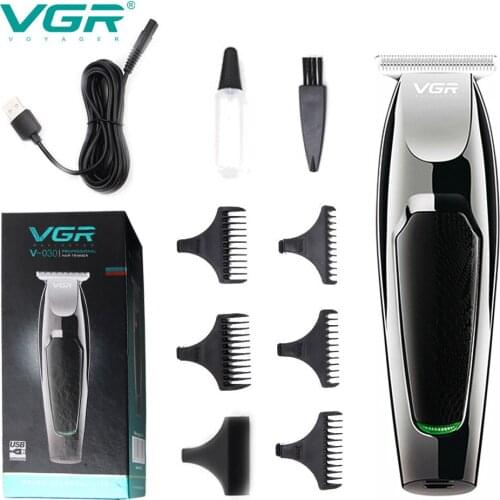 VGR Professional Hair Trimmer Waterproof Hair Machine Beard Trimer Face Hair Clipper Electric Hair Clippers Men Beard Trimmer
