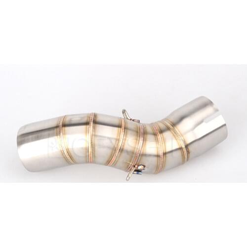 Z900 For Kawasaki Z900 2017 2018 2019 Z 900 A2 Slip-on Motorcycle Exhaust Muffler Middle Link Pipe Escape Accessories