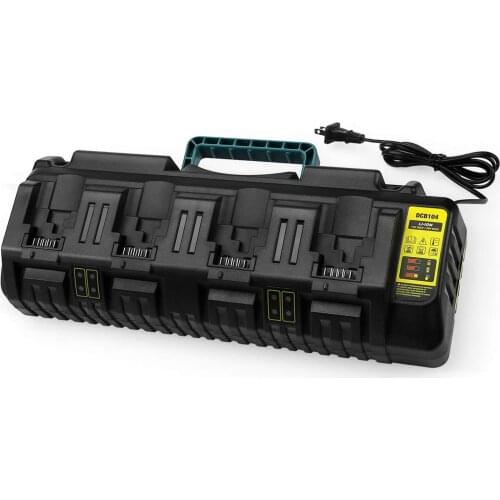 DCB104 Battery Charger for Dewalt 12V 20V Max Lithiu Battery BDCB102 DCB102BP DCB118 DCB115 DCB107 DCB205-2 DCB204 DCB127 DCB609