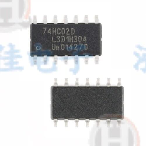 10PCS/LOT 74HC02 74HC02D SN74HC02 SN74HC02DR SMD SOP-14 New