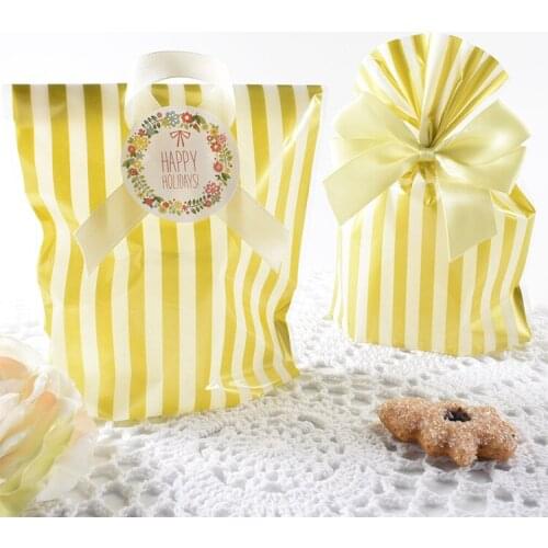 2020 New arrive Wedding Birthday Buffet Party Table Supplies Macarone bag Bakery biscuit bag baby shower birthday party 50pcs