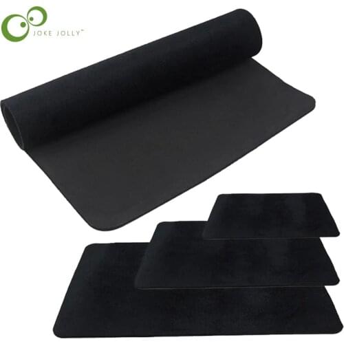 3 Sizes Black Professional Poker Card deck Mat Pad close up magic tricks magician props toy Coin illusion magic WYQ