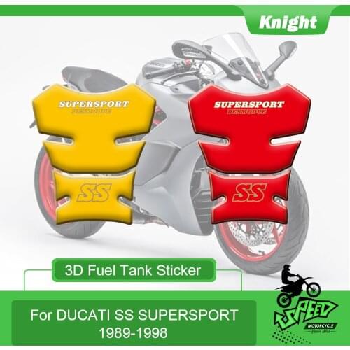 3D fuel tank cap pad protection pad sticker for motorcycle Ducati SS Supersport 1989-1998 non-slip sticker decal