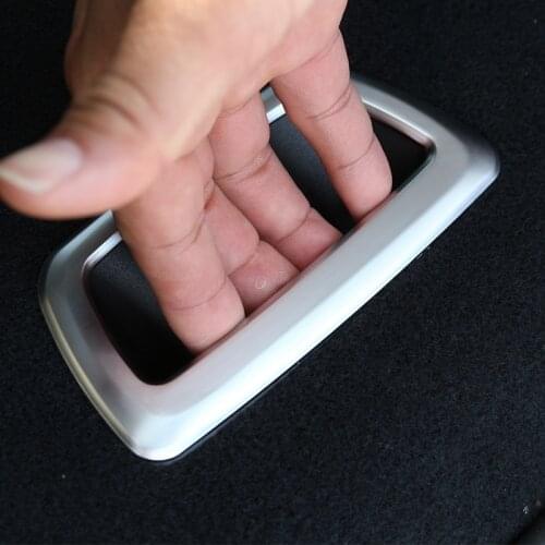 Car ABS Chrome Rear Tail Trunk Handle Trim Trunk partition For BMW 2 Series F45 F46 218i 2015-2019 Accessories car styling