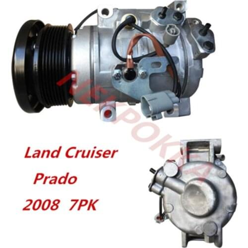 Automotive air conditioning compressor for Land Cruiser / Prado 4Runner 2008 7PK 1GR-FE/2TR-FE