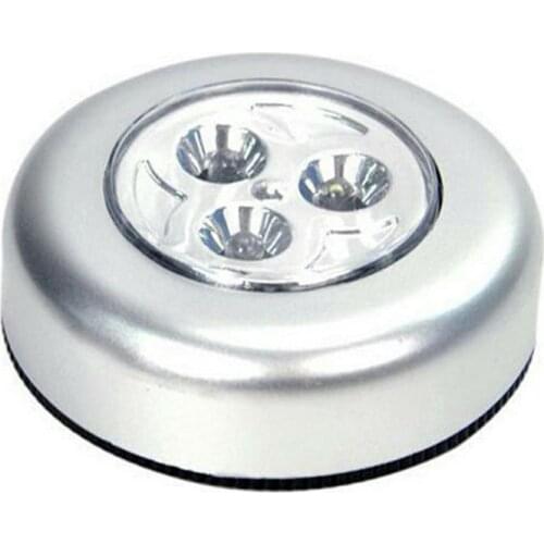 Car 3 LED Pat Light Practical Car Night Light Multifunctional Touch Light Fashion Accessories Outing Picnic Lighting