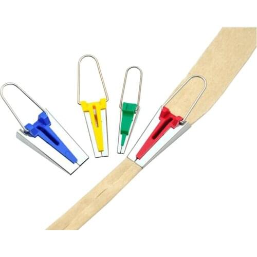 6/12/18/25mm 4 pcs Biker Jacket Bond Fabric Binding Tape For Fabric Making Quilting Sewing Bias Tape Tool Sewing Accessories