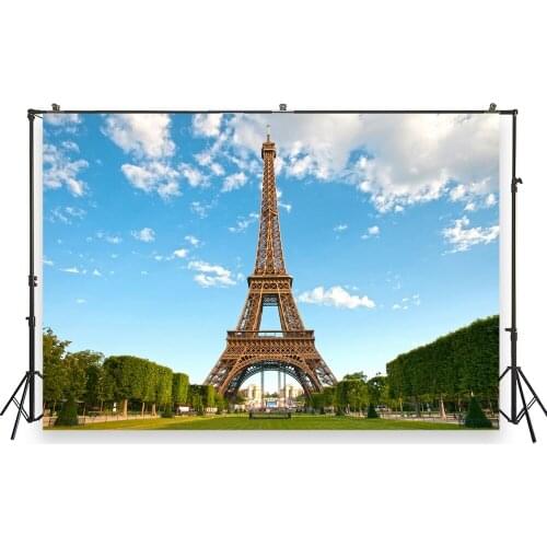 HUAYI Photo Background Newborns Baby Shower Birthday Tower Photography Backdrops Custom Studio Photobooth Backdrop XT-7184