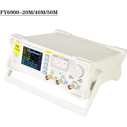 FY6900-20M/40M/50M 2-Channel Function Arbitrary Waveform Generator Pulse Signal Frequency Counter