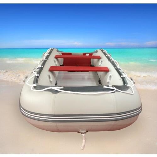 Ready to Ship! GTS450 8 People Aluminum Floor Dingy Raft Inflatable Kayak Fishing PVC Boat
