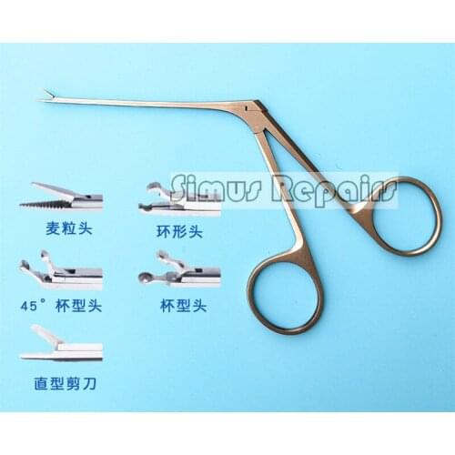 Otolaryngology Surgical Instruments Middle Ear Forceps Ear Foreign Body Forceps Ear Microscopy Forceps Stirrup Forceps