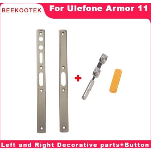 Housing A Frontal shell Middle Side Button Metal Frame Housings Case Middle Bumper Repair Parts For Ulefone Armor 11 Smartphone