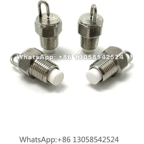 Rubine Orifice Water Mist Humidifying Impinge Nozzle, 1/8” & 1/4” High Pressure Impact Cooling Fine Mist Fog Rubine Nozzle