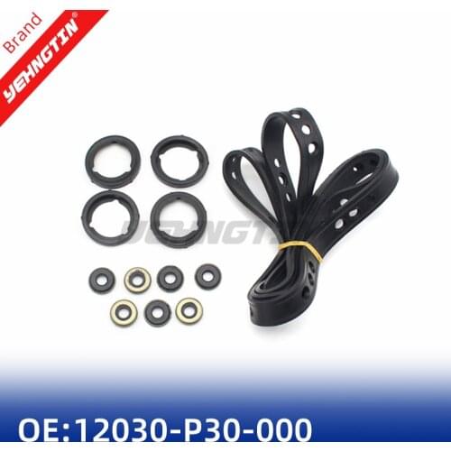 OEM 12030-P30-000 Valve Cover Gasket Set Kit 12030P30000 For Honda CIVIC 1991-2001 CRX 1989-1998 Engine Gasket Set Head Cover