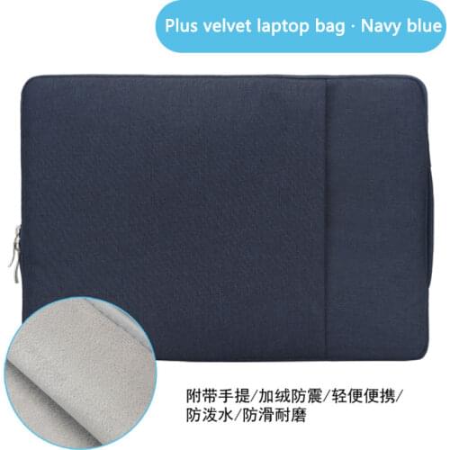 Portable Notebook Handbag 11" 12.5" 13" 14" 15" Laptop Bag Sleeve Case Protector Multi-Pocket Bag For Dell HP Macbook Xiaomi New