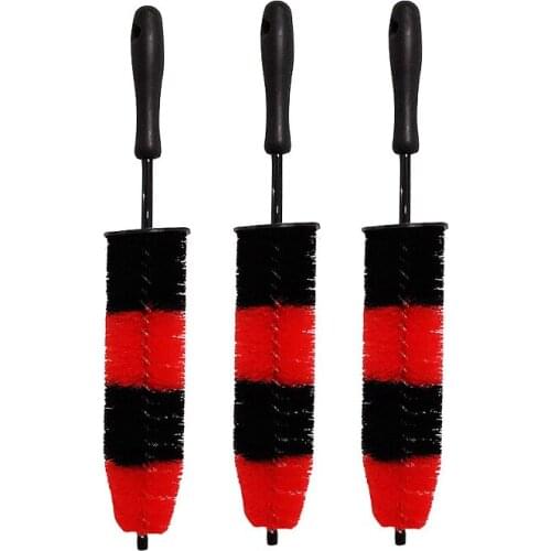 Car Wheel Wash Brush Plastic Handle Vehicle Cleaning Brush Wheel Rims Tire Washing Brush Auto Scrub Brush Car Wash Sponges Tools