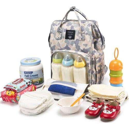 Backpack Mommy Bag Lightweight Portable Mommy Bag Large Capacity Multifunctional Waterproof Backpack Mother and Baby Bag