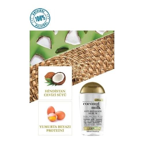 OGX Nourishing And Anti-Breakage Coconut Milk Serum 100 ml