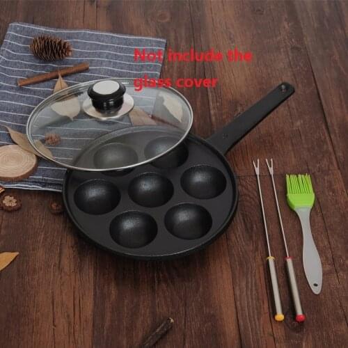 Tako yaki plate cast iron household takoyaki pan