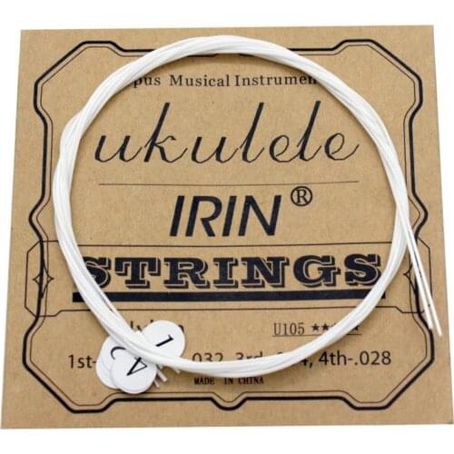 U105 Ukulele Strings Nylon Soprano Concert Tenor Ukelele Strings Musical Instrument Replacement Part