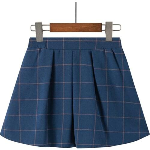 England Style Girls Performance Skirt School Girl Kids Pleated Princess JK Skirt Toddler Philabeg Teenager Dance Uniform 3-12Y