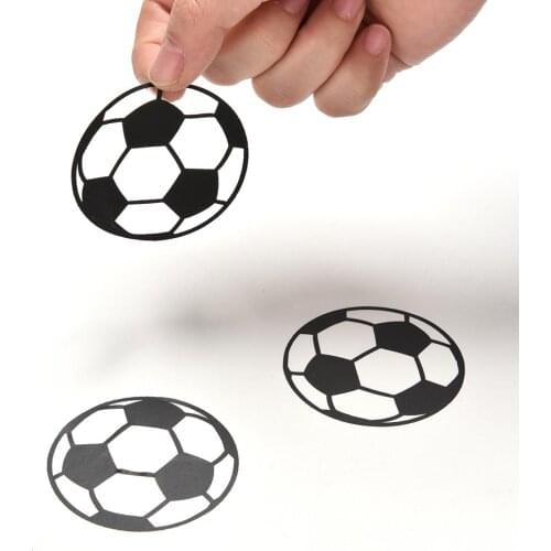 20 Pcs Football Soccer Playground Wall Hole window view home decals wall sticker for boys room sports decor mural