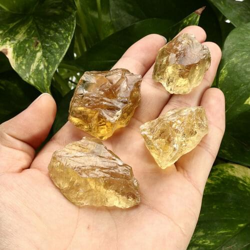 100g Natural Topaz Rough Tumbled Crystal Quartz Gemstone Mineral Rocks 2-4cm