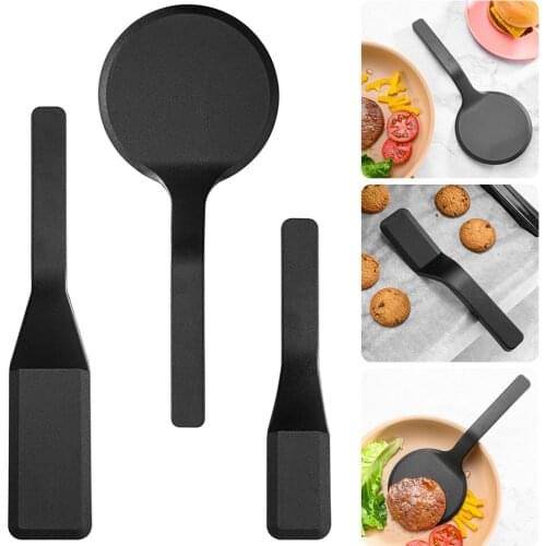 3Pcs/set Silicone Turner Spatule Set 210°C Heat-Resistant Long Handle Non Stick Kitchen Utensils Flippers for Cooking and Baking