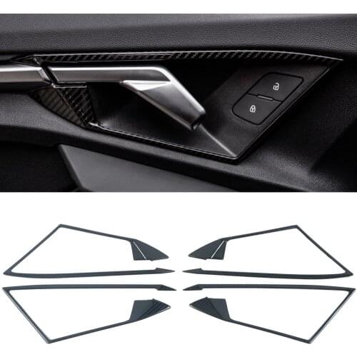 Car Accessories for Audi A3 8Y 2020 2021 2022 Stainless Steel Interior Door Handle Frame Cover Trim 4pcs