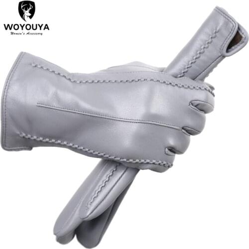 Apparel Accessories Womens gloves comfortable leather gloves color womens leather gloves,keep warm winter gloves-2226