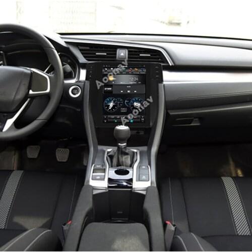 Car autoradio Multimedia Player For Honda-Civic 2016-2018 car GPS navigation 2din android radio MP3 player vertical screen