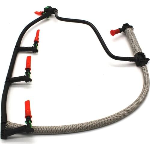 Car Styling Diesel Leak Off Fuel Pipe Hose + Clips Replacement for Ford Transit MK7 MK8 2.2 RWD 1761932 BK3Q-9K022-AG