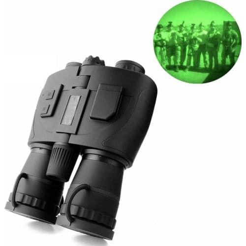 ZIYOUHU Super Generation 1+ Full darkness 5X50 Night Scout Infrared Night Vision Binoculars Telescope Infrared Night Vision