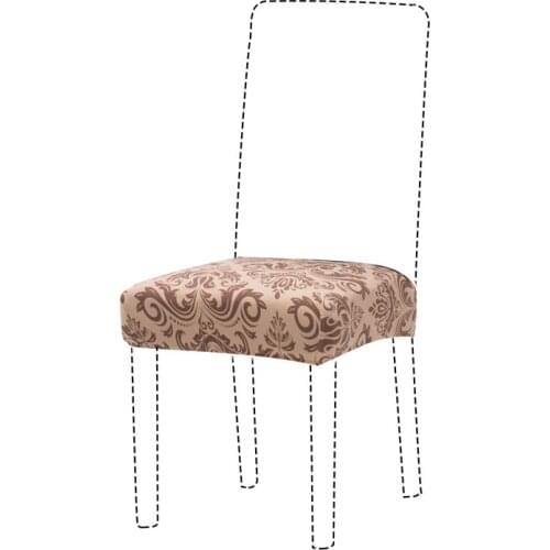 Stretch Spandex Chair Cover Printed Elastic Seat Covers for Wedding Banquet Party Decoration Anti-dirty Chair Cover