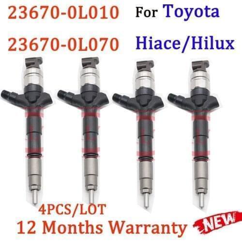 23670-0L070 Common Rail Injector 095000-5250 095000-5255 DCRI105250 095000-6190 095000-7390 295040-7480 295040-7490 095000-7761