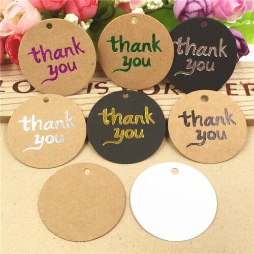 Kraft Paper Round Garment Hang Tags,Wedding Party Favors Gifts Packaging Label Gift Tags,Product Note Paper Favor Tags