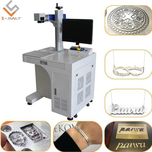 3D laser marking machine for precision effectice marking gold silver jewelry cutting