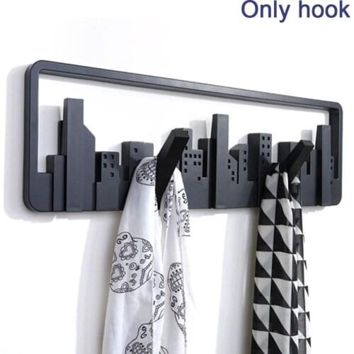 Horizon fashion coat hook rural creative wall more groups of hanging hook behind the door hanger hook bathroom accessories