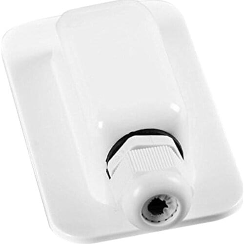 Solar Panel RV Yacht Single Cable Entry Gland Round Box Waterproof Junction Box Motorhome Boats Dustproof