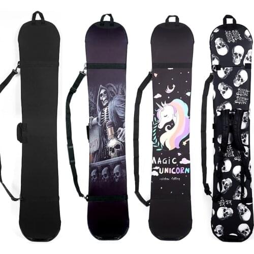 Skiing Snowboard Bag Snowboard bag skateboard backpack adult skateboard backpack outdoor practical and durable waterproof, scrat