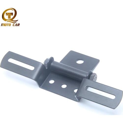 Universal Motorcycle License Plate Bracket license Tail light Holder Adjust For Honda Crf230 Yamaha xmax Kawasaki Benelli trk502