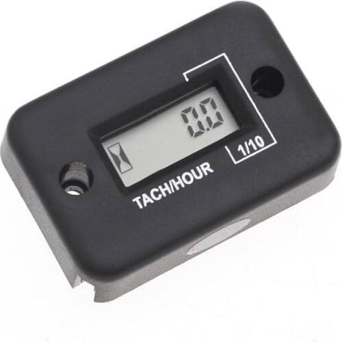 Runleader Waterproof Digital Motorcycle Tacho meter Moto Motocross outboard chainsaw ATV Motorbike Snowmobile