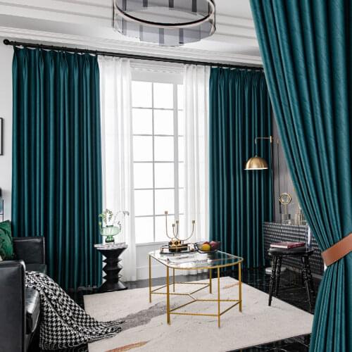Curtains for Living Room Sun protection Bedroom Curtains for Window Accept Customize Drapes Finished Blackout Cortinas