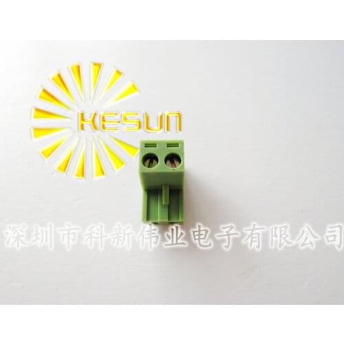 100PCS 2EDG-5.08-2P 2EDG 2Pin Plug-in Screw Terminal Block ROHS