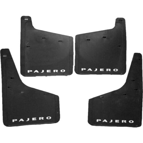 4Pcs Car Front and Rear Wheel Fenders for Mitsubishi Pajero Montero - 2015 2016 2017 2018 Splash Defensive Kit