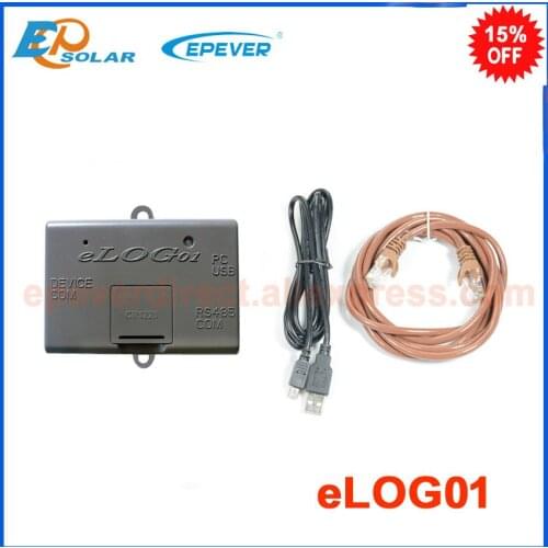 Elog01 recording accessory EPSolar compatible with PC software and MT50 for real-time monitoring