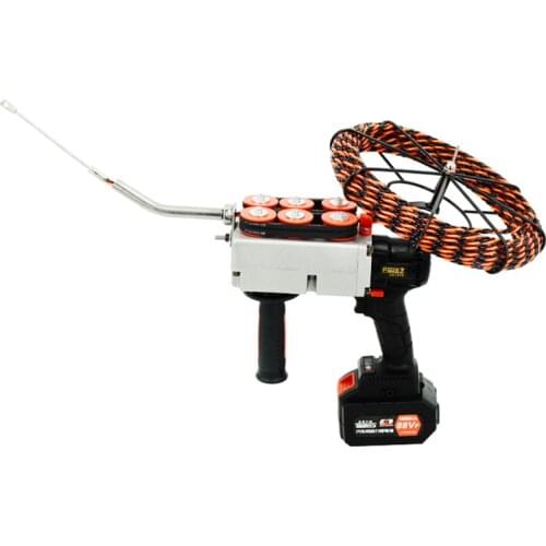 CX-8006 Lithium battery threading machine, automatic electrician threading device, electric wire drawing, wire drawing artifact