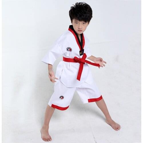 Childrens dance clothing sleeves long-sleeved girls Taekwondo clothing boys dance practice clothing martial arts clothing