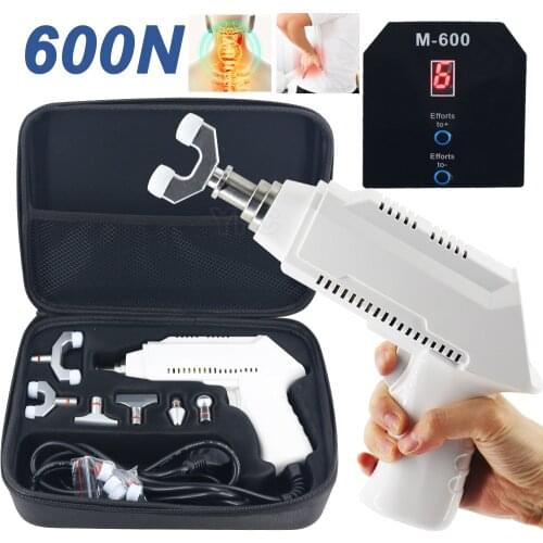 2021 New Electric Chiropractic adjusting instrument adjustable intensity Spine Correction Gun Activator Cervical Massage Tool