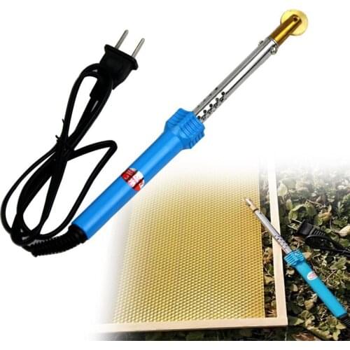 1pc Electric Wheel Frame Wire Crimper Beehive Buried Wire Embedder Beekeeping Beekeeper Tool Bee Nest Installation Tool Bees